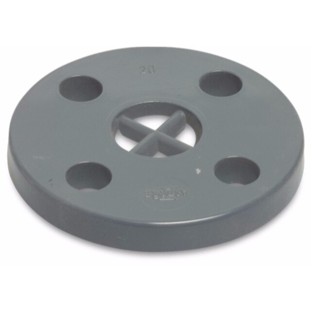 Product image 1 of Mega Blindflens PVC-U DN250 DIN flens 10bar grijs PN10