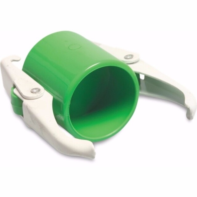 Product image 1 of Fersil Blindkoppeling PVC-U 90 mm M-deel Fersil 8bar groen