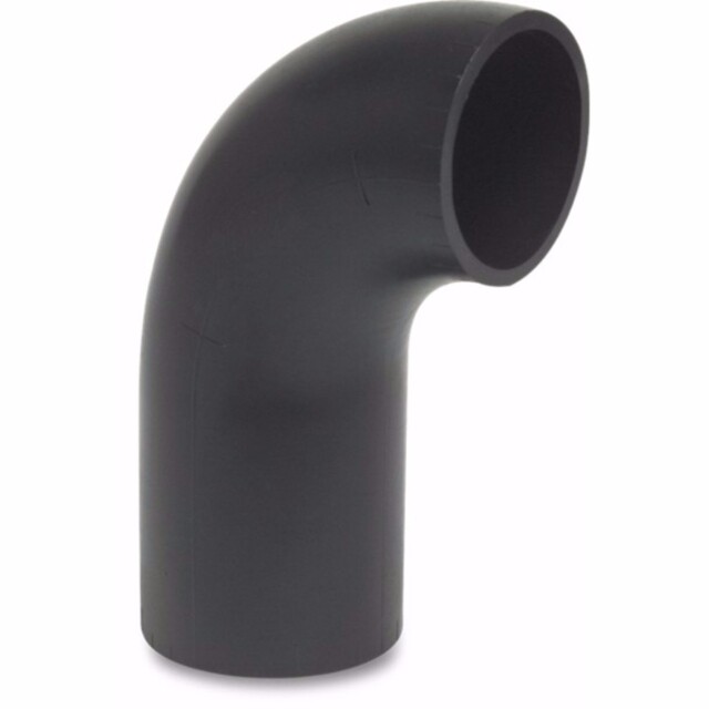 Product image 1 of Bocht 90° PE80 110 mm laseind x lasspie 4bar zwart type lang
