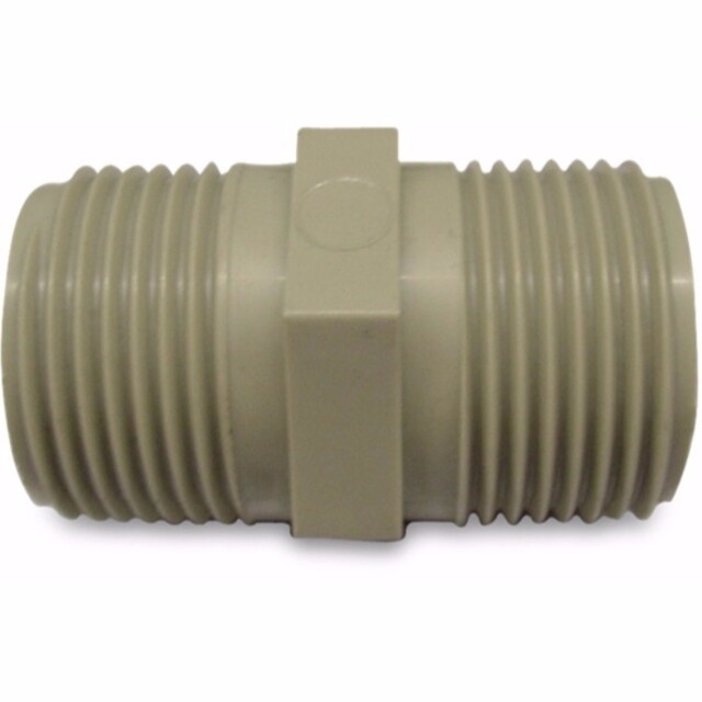 Product image 1 of Nippel PP 1" buitendraad 10bar beige