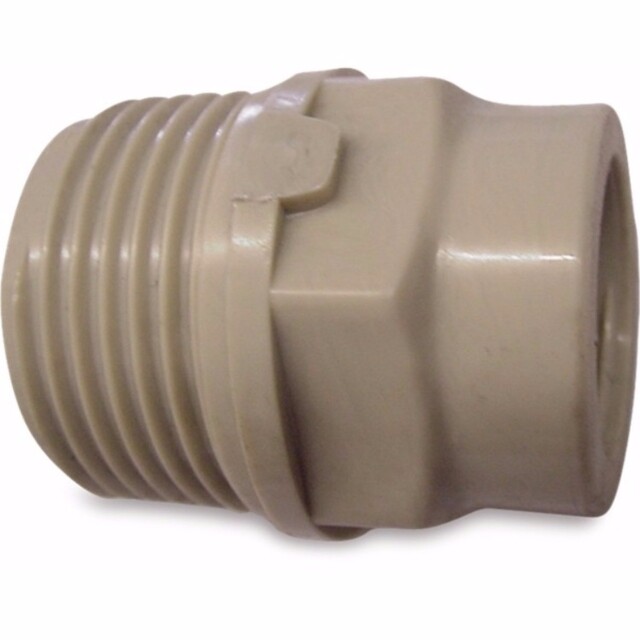 Product image 1 of Verloopring PP 1" x 3/4" buitendraad x binnendraad 10bar beige