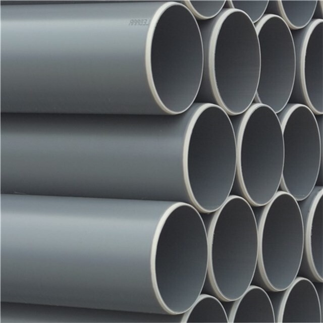 Product image 1 of Afvoerbuis PVC-U 110 mm x 3,2 mm SN4 Glad Grijs 5m BENOR