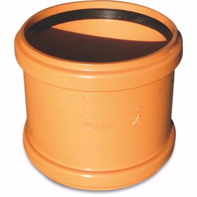 Product image 1 of Sok PVC-U 500 mm  SN4 manchet roodbruin