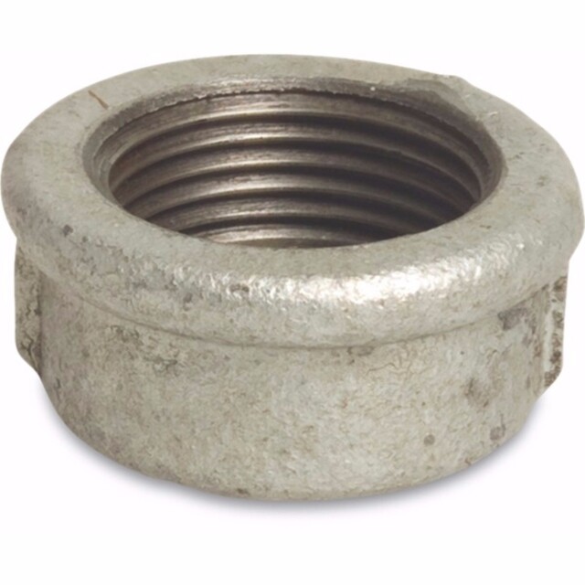 Product image 1 of 301 - Ronde Dop Gegalvaniseerd 3/4 inch