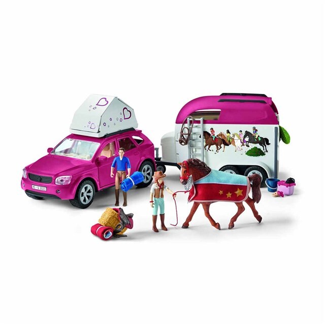 Product image 1 of schleich HORSE CLUB Avontuur met auto en paardentrailer - 42535