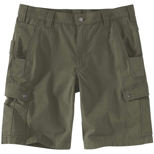 Product image 1 of Carhartt Heren Kort Werkbroek Ruime Pasvorm Groen - Maat 33