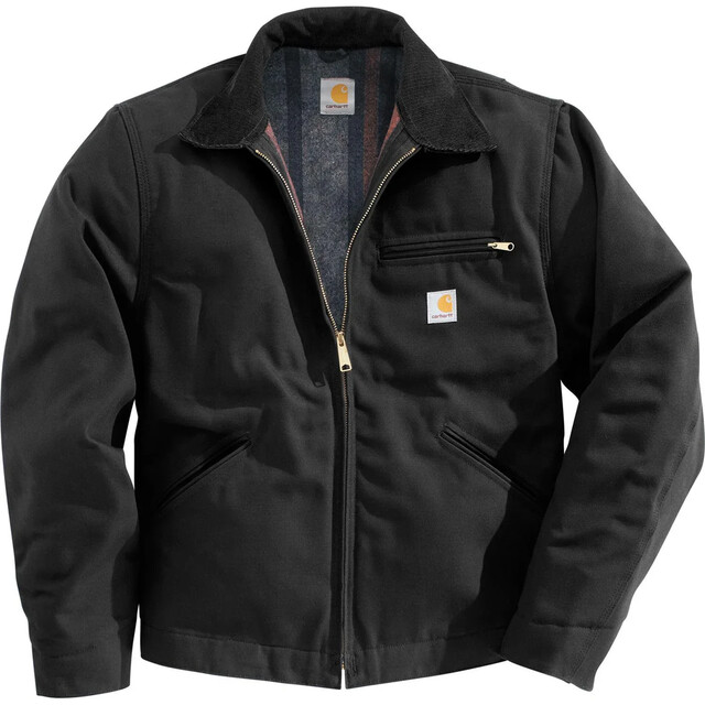 Product image 1 of Carhartt 103828 Jas Pilotenjas Zwart - Maat XL
