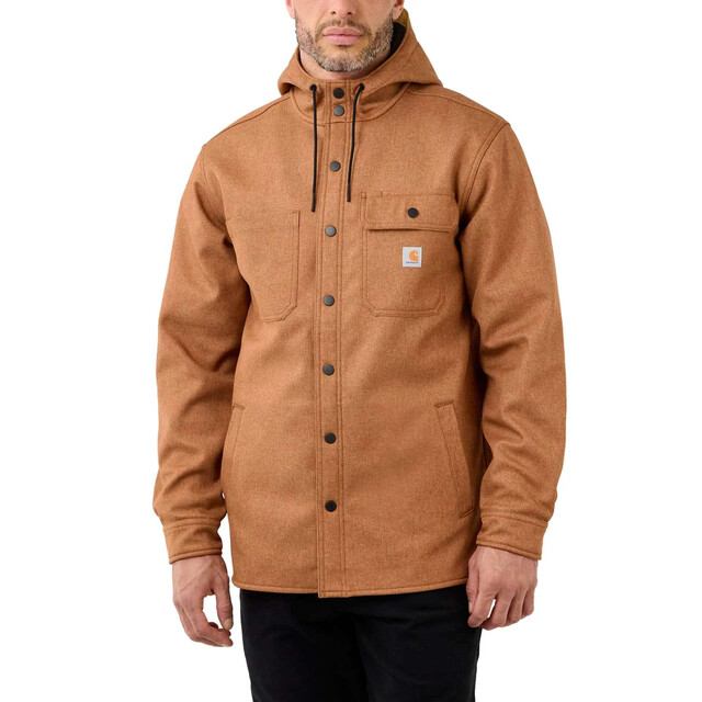 Product image 1 of Carhartt 105022 Overhemd Jack Oiled Walnut Gemêleerd S