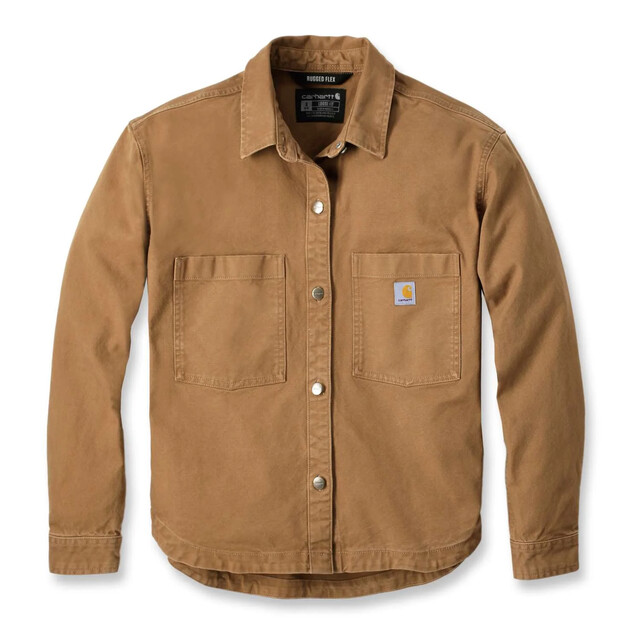 Product image 1 of Carhartt 106621 Woven Shirts Carhartt Bruin S