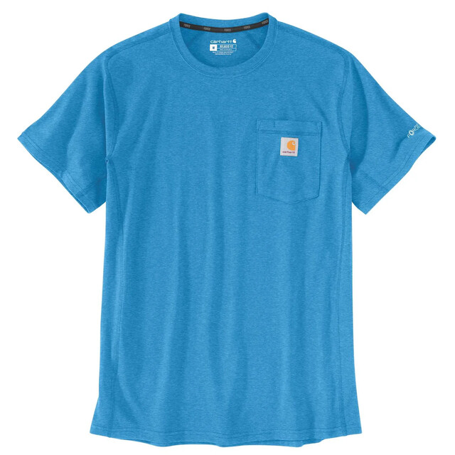 Product image 1 of Carhartt 106652 Knit Shirts Engineer Blue Heather XXL