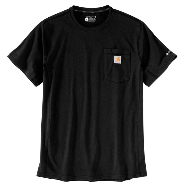 Product image 1 of Carhartt Heren T-shirt Relaxed Fit Zwart - Maat XL