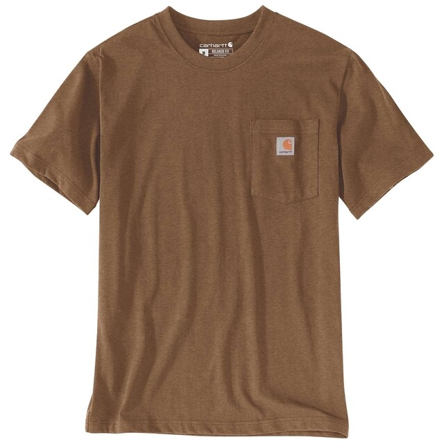 Product image 1 of Carhartt 103296 T-shirt Bruin - maat XL