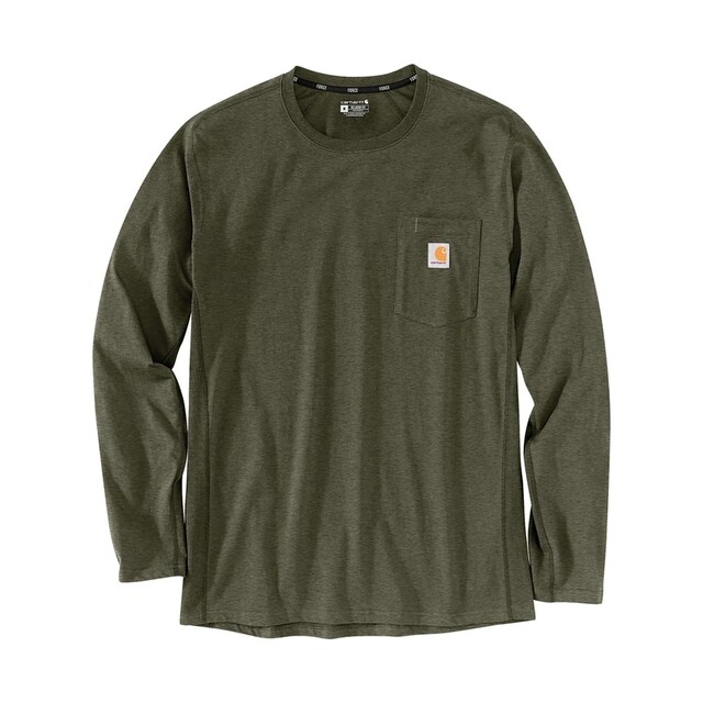 Product image 1 of Carhartt Force Flex Pocket T-shirt Basil Heather M