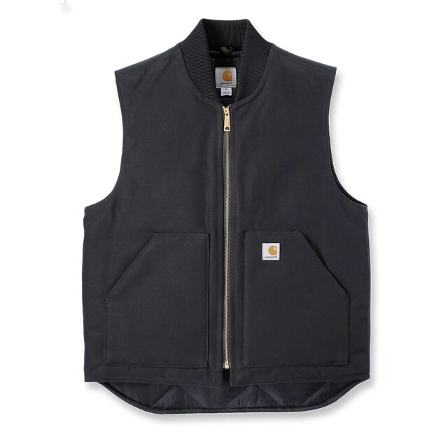 Product image 1 of Carhartt Relaxed Fit Firm Duck Bodywarmer Zwart - maat L