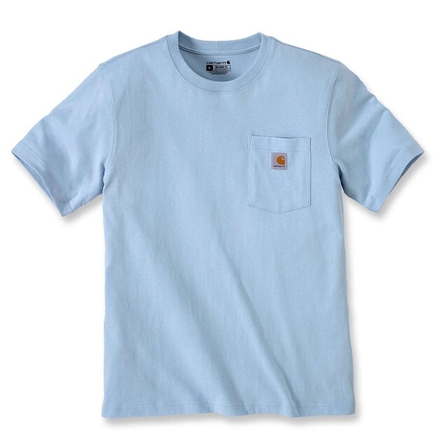 Product image 1 of Carhartt 103296 T-shirt Lichtblauw - maat 2XL