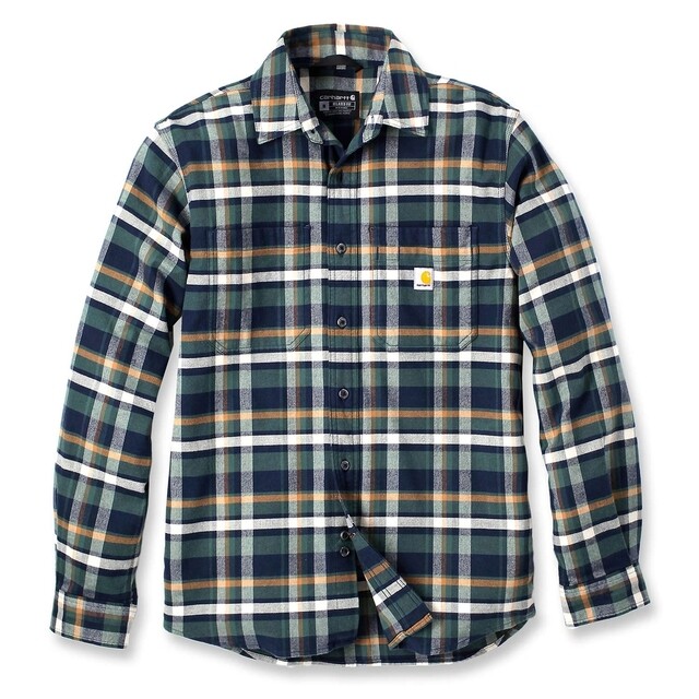 Product image 1 of Carhartt 106352 Shirt Blauw - maat M