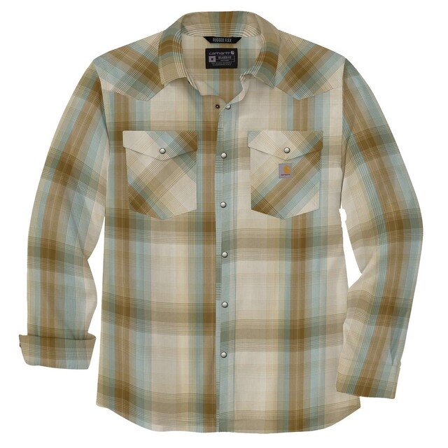 Product image 1 of Carhartt Heren Shirt Ruime Pasvorm beige - Maat XL