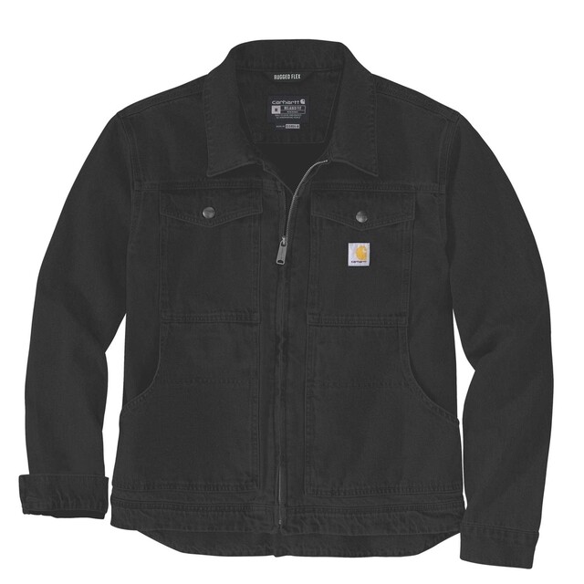 Product image 1 of Carhartt Heren Jas Relaxed Fit Zwart - Maat M