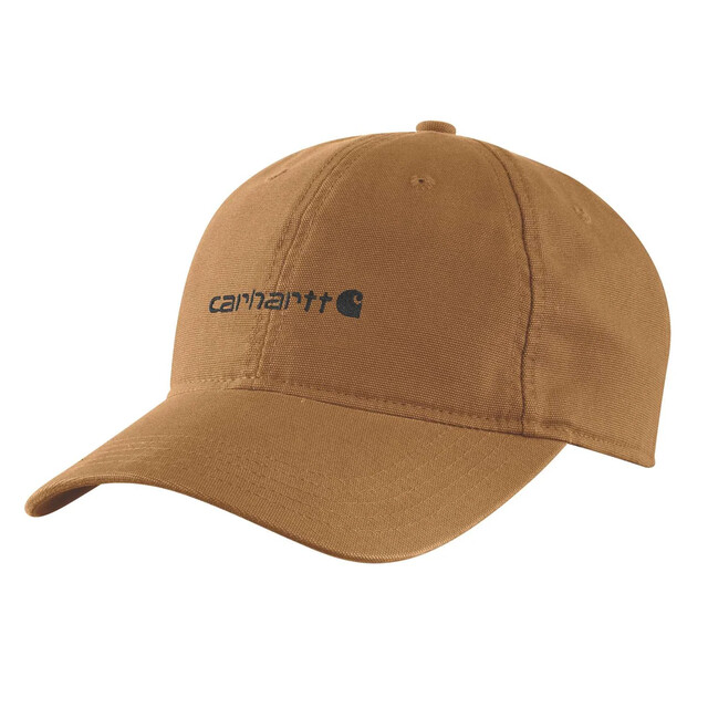 Product image 1 of Carhartt Canvas Embroidered Graphic Cap Carhartt® Bruin Women's