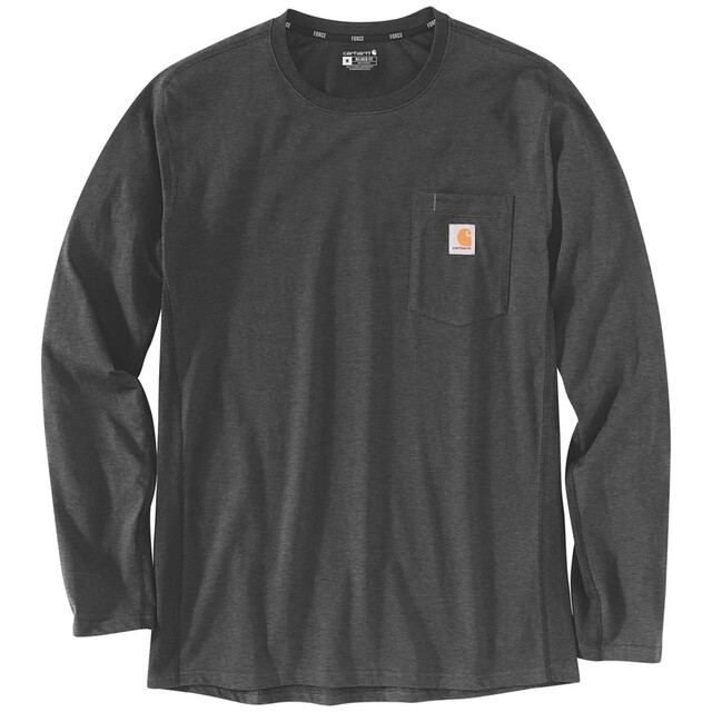 Product image 1 of Carhartt Force Flex Pocket T-shirt Carbon Heather XL