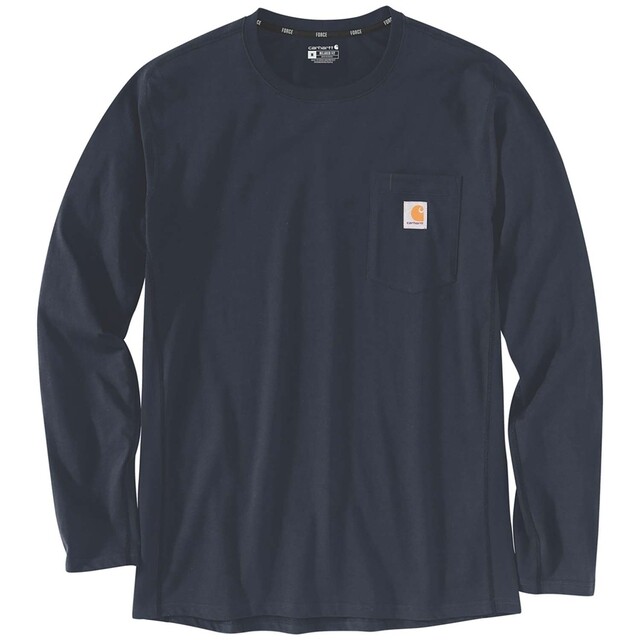 Product image 1 of Carhartt Force Flex Pocket T-shirt Navy XL