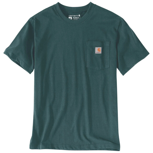 Product image 1 of Carhartt Dearbrn Rlxd Zak Tshrt Greenstone XL