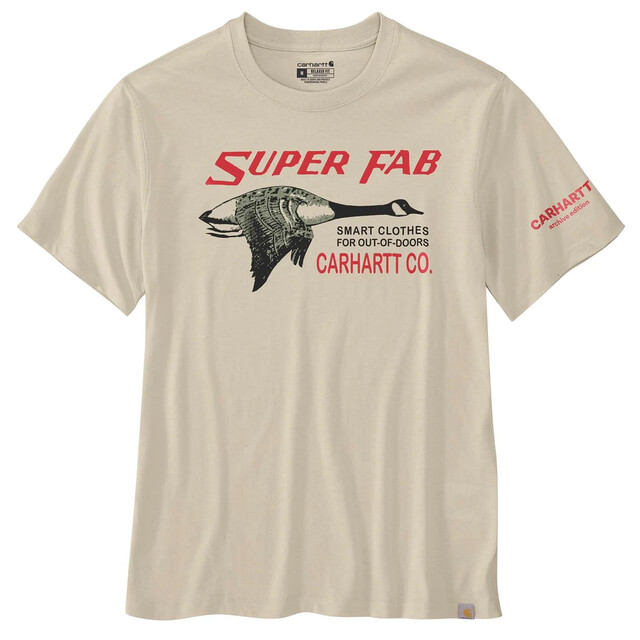 Product image 1 of Carhartt Tk7050 M Rlxdft Fab Grpc Tsrt Oat Milk XL