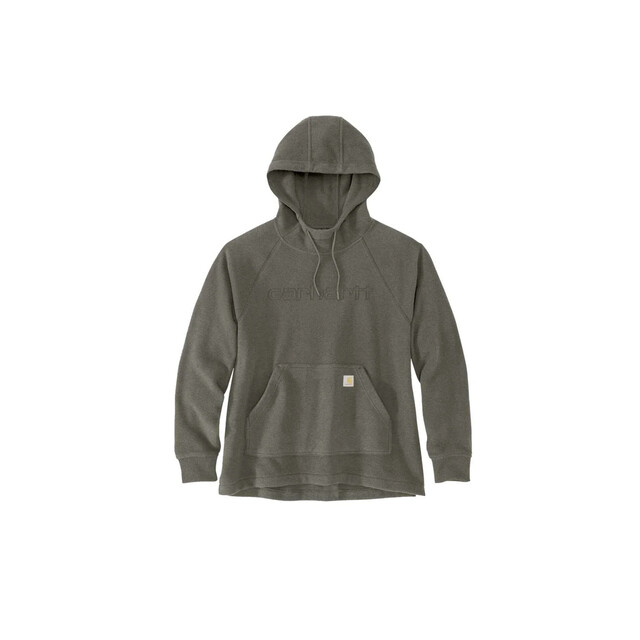 Product image 1 of Carhartt Ts7142 W Frce Ovrszdfit Flc Swtsh Dusty Olijfgroen Gemêleerd L