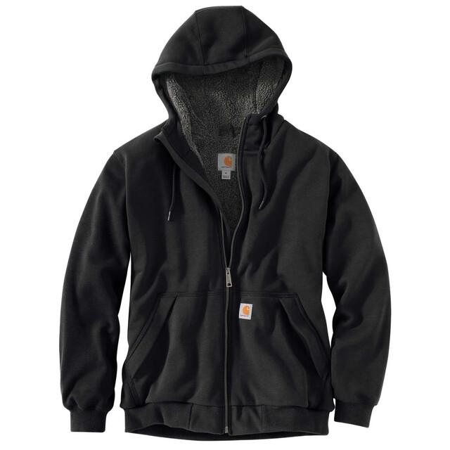 Product image 1 of Carhartt Ts3308 Rlxdfit Fzip Swtshrt Zwart S