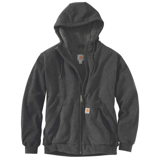 Product image 1 of Carhartt Ts3308 Rlxdfit Fzip Swtshrt Carbon Heather XXL