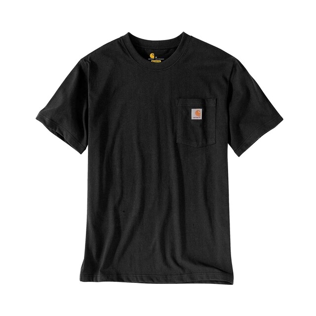 Product image 1 of Carhartt 103296 T-shirt Zwart - maat L