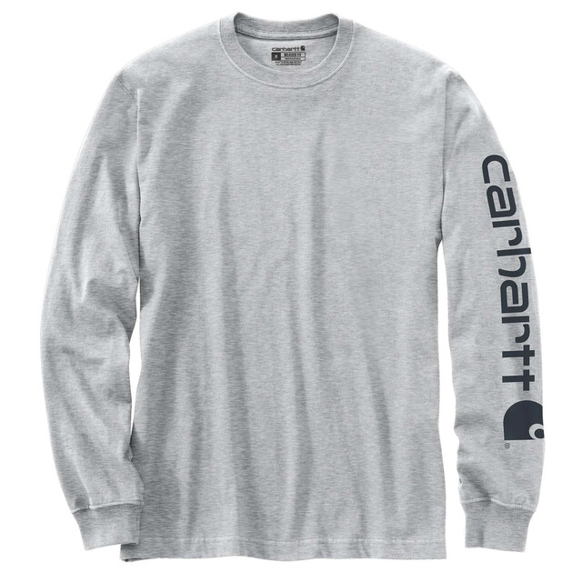 Product image 1 of Carhartt EK231 Knit Shirts Heather Gray XXL