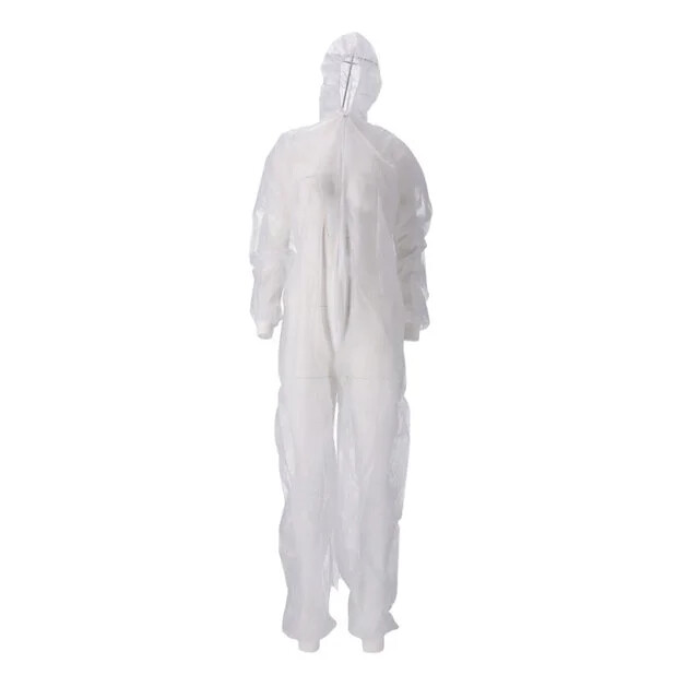 Product image 1 of CMT PP Non Woven Coverall Wit XL Light Weight Ritssluiting 50st/doos