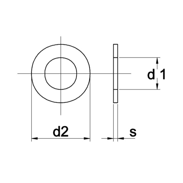 Product image 1 of Sluitring Din 125A Ny M 5  5X200