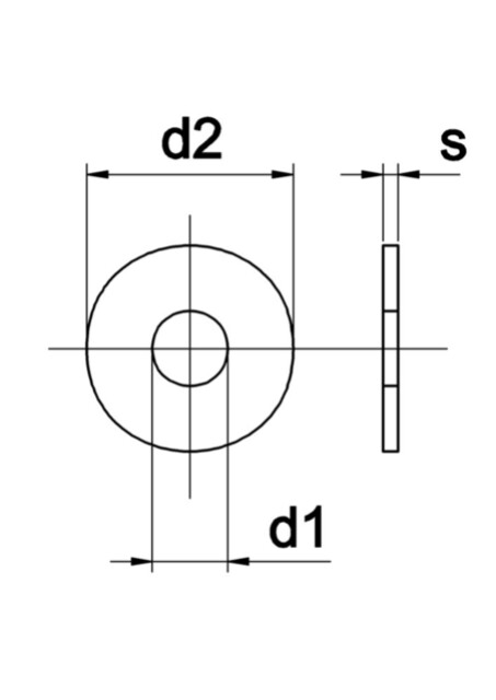 Product image 1 of Sluitring Din 9021 Ev M 10  5X100