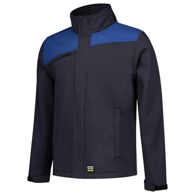 Product image 1 of Tricorp Softshell Jas Naden Marine/Blauw Maat 3XL