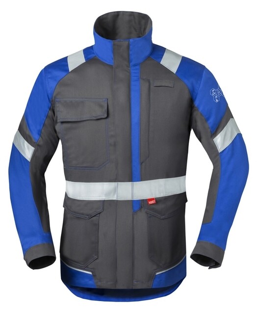 Product image 1 of Korte Jas/vest 50292 Maat 48 280gr Grijs/korenblauw