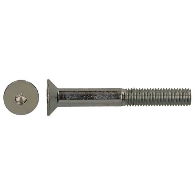 Product image 1 of Inbusbout/binnenzeskantbout VZK M4x10 A2 RVS VD D. 7991