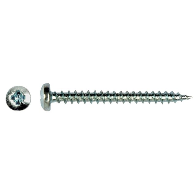 Product image 1 of Spaanplaatschroef panhead Ø4,5x25 Zn Pz2