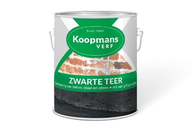 Product image 1 of Koopmans Zwarte Teer - 2,5 Liter