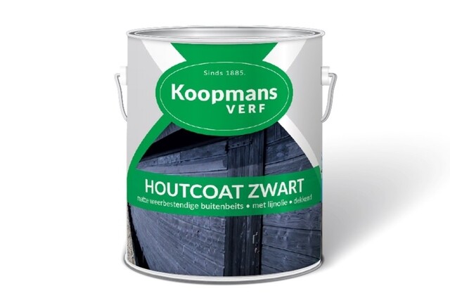 Product image 1 of Koopmans Beits Dekkend Zwart - 2,5 Liter