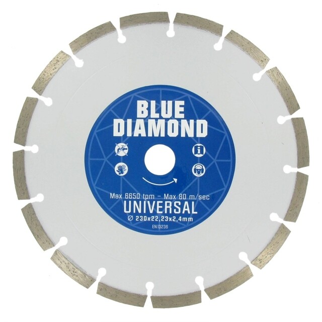 Product image 1 of Blue Diamond Diamantzaag Ø125x22.23Mm, Type Universeel