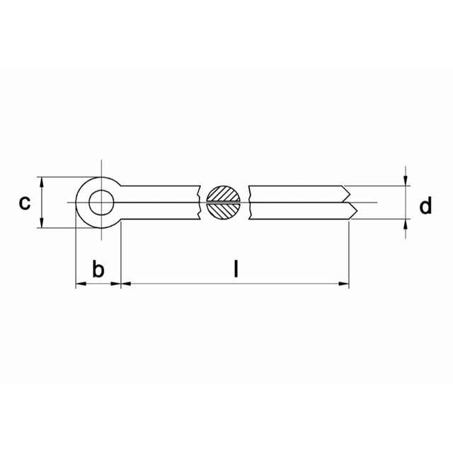 Product image 1 of Splitpen Din 94 Galv.Verzinkt 3,2 X 32 - 500