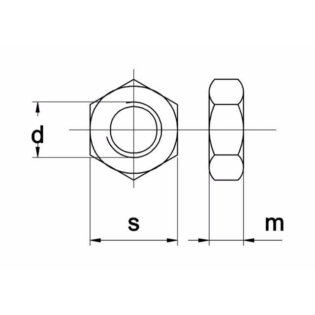 Product image 1 of Moer Din 934 8 Ev M 30 Gvp-25