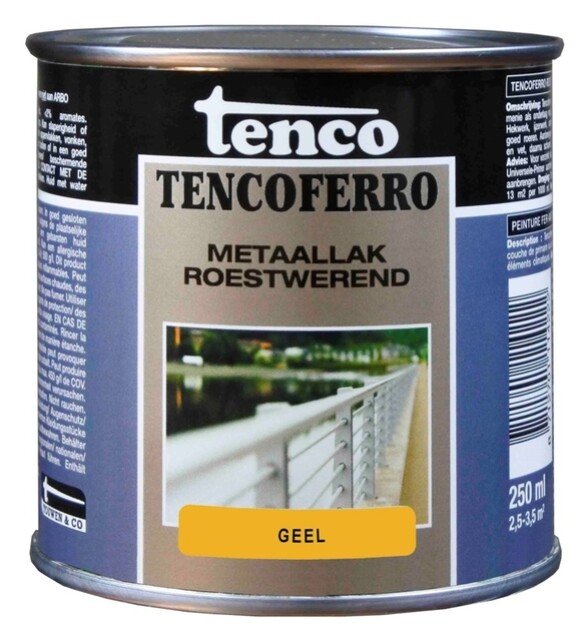 Product image 1 of Tencoferro Dekkend Zijdeglans Geel 0,75 L.