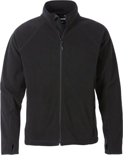 Product image 1 of Heren Fleece Jack 117872-940 Zwart/xl