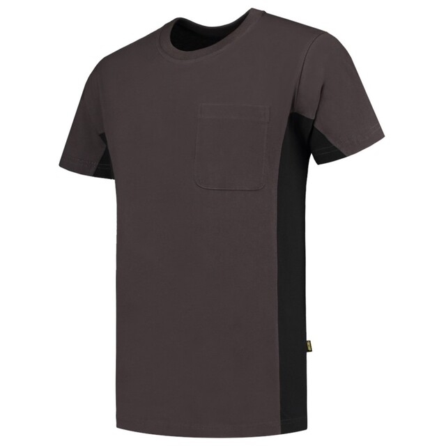 Product image 1 of Tricorp T-Shirt Workwear 102002 190gr Donkergrijs/Zwart Maat L