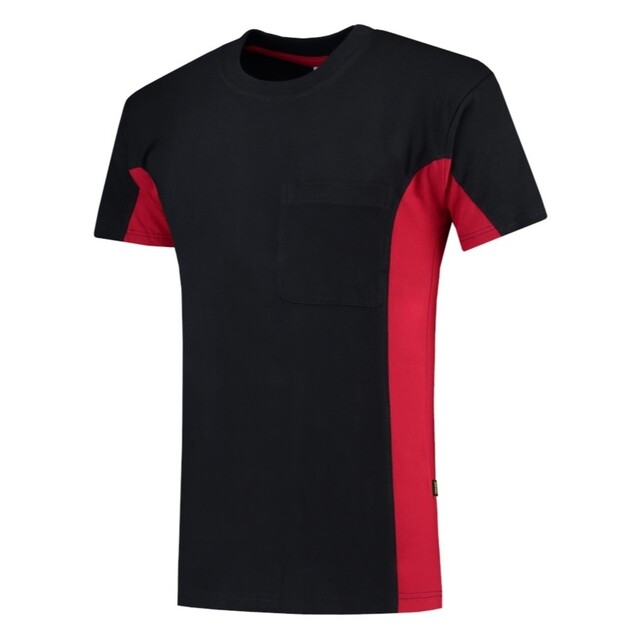 Product image 1 of Tricorp T-Shirt Workwear 102002 190gr Marine/Rood Maat 3XL