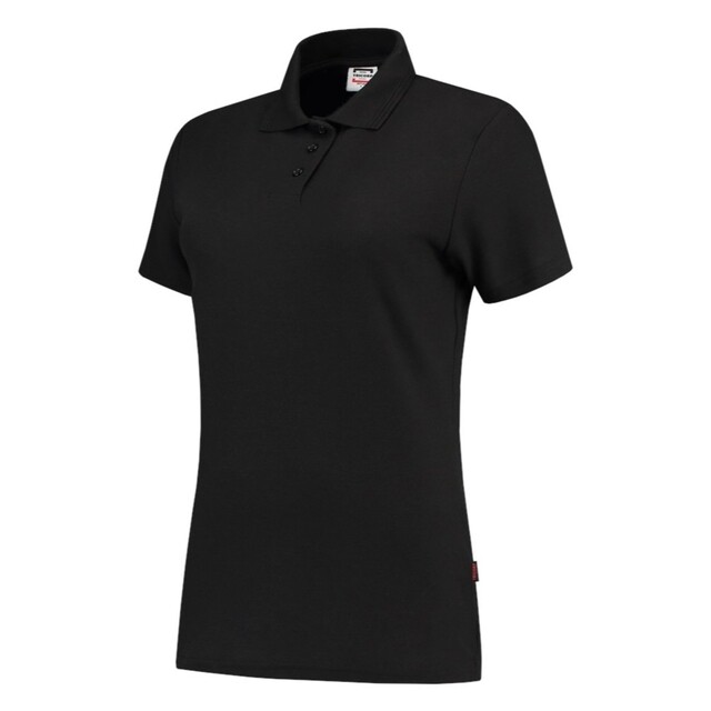 Product image 1 of Tricorp Dames Poloshirt Casual 201010 180gr Zwart Maat XS