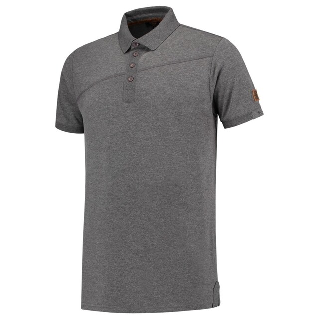 Product image 1 of Tricorp Poloshirt Premium 204002 210gr Slim Fit Stonemel Maat 3XL